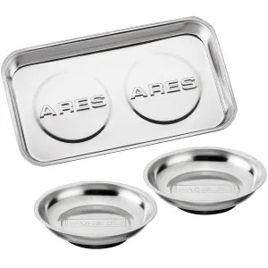 ARES 61000 - 3-Piece Magnetic Tool Tray Set