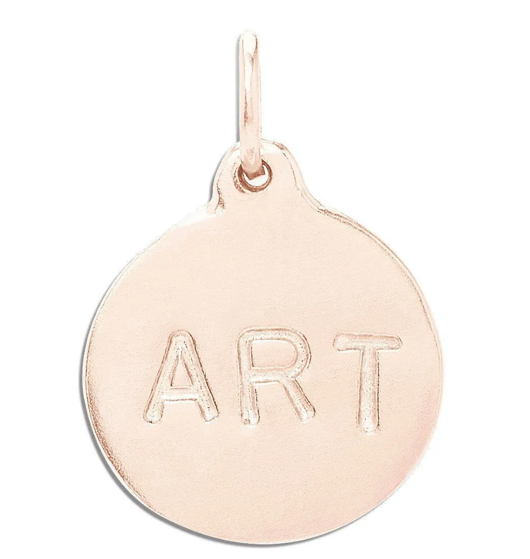 Art Disk Charm