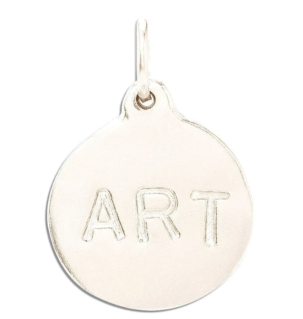 Art Disk Charm