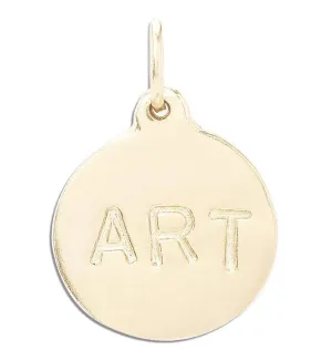 Art Disk Charm