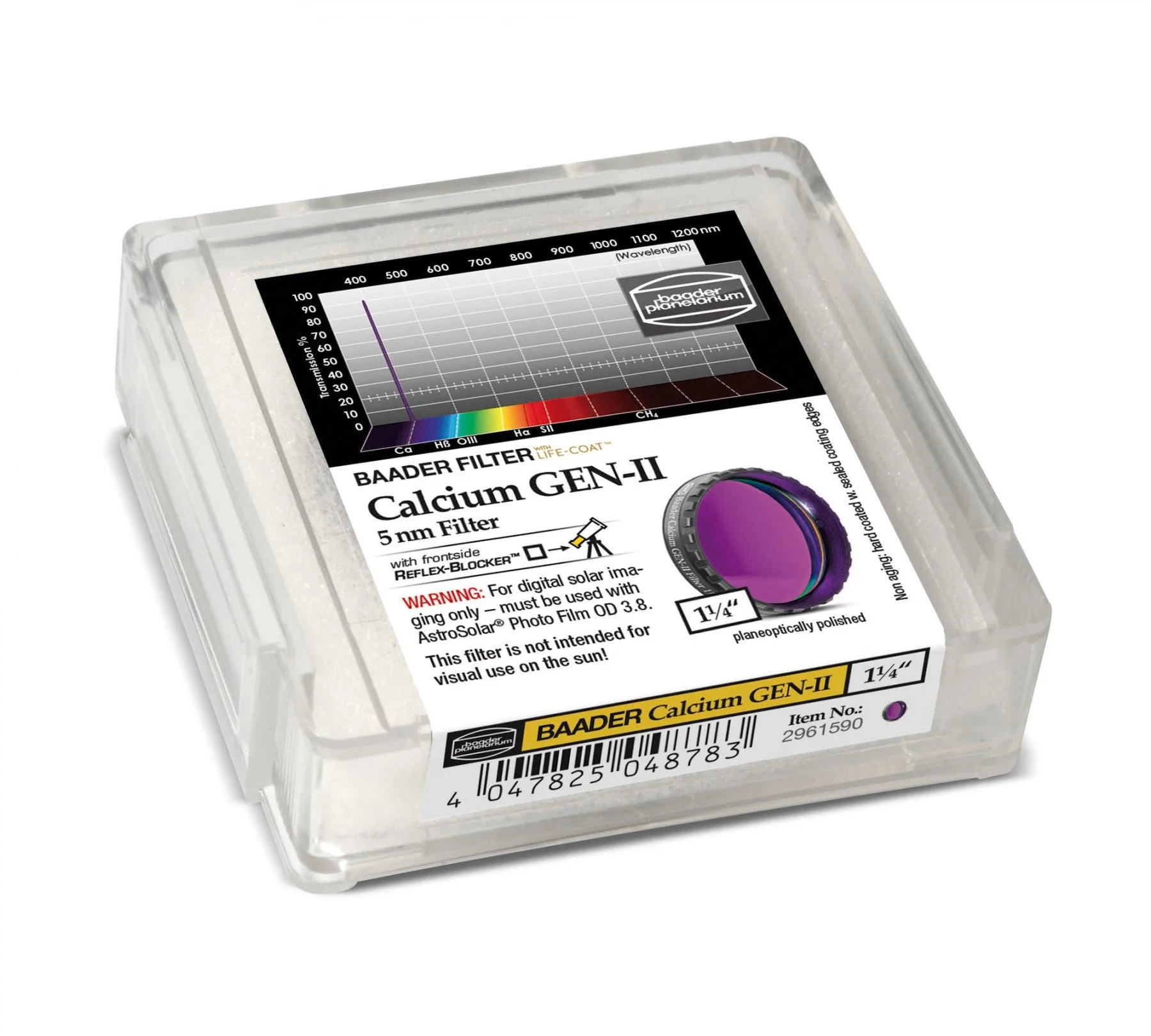 Baader Calcium GEN-II 1¼" with LPFC
