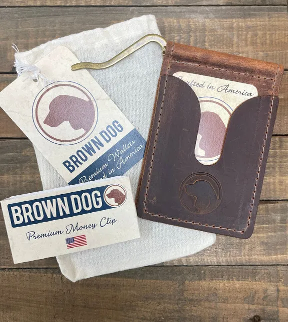 BD Leather Deluxe Money Clip