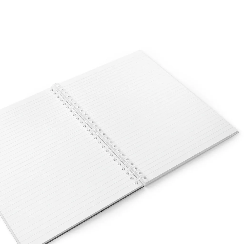 Black Amara Spiral Notebook