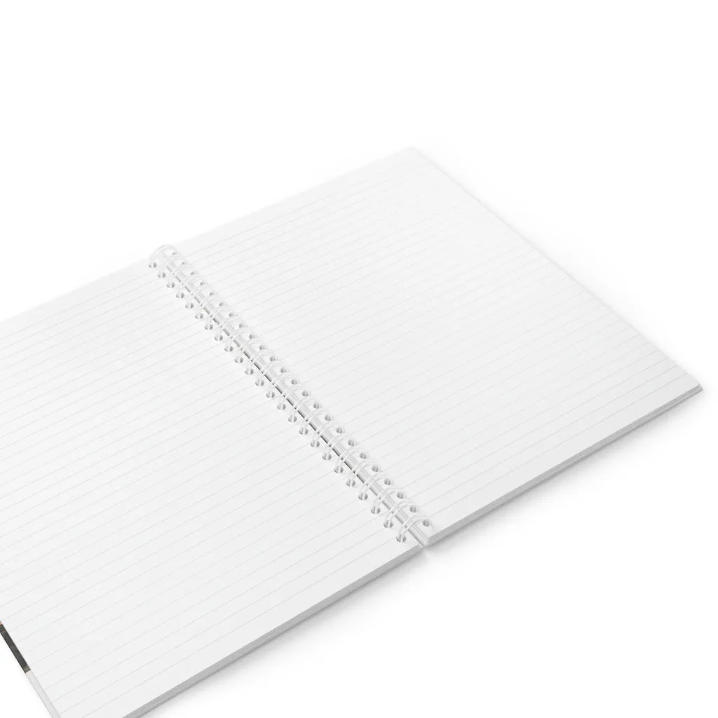 Brown Black Snake Spiral Notebook