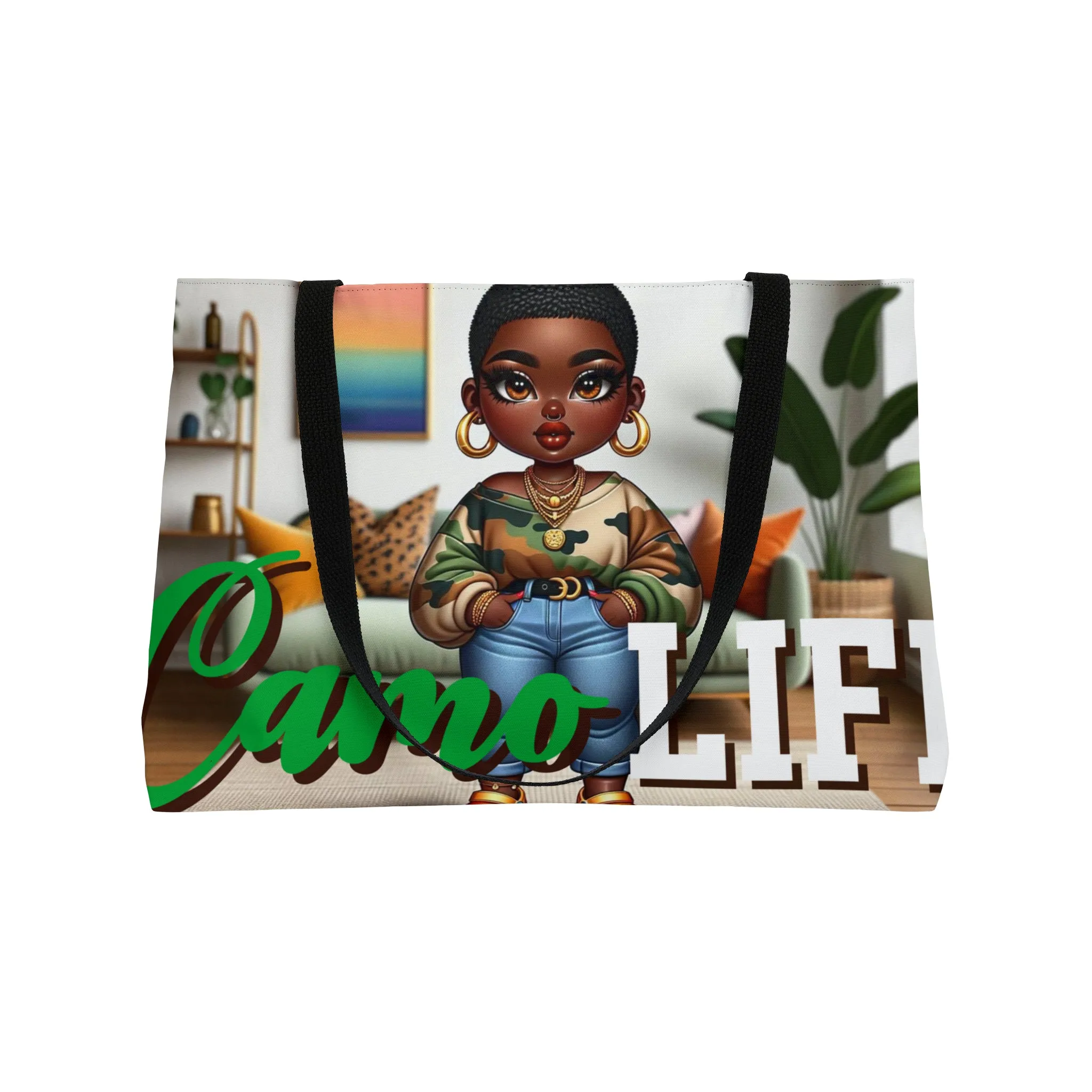 Camo-Life Oversized Tote Bag