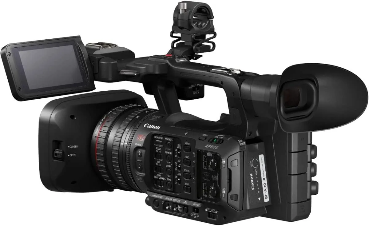 Canon XF605 UHD 4K HDR Pro Camcorder