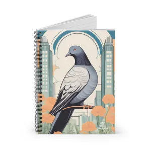 City Pigeon, Spiral Notebook Journal - Write in Style