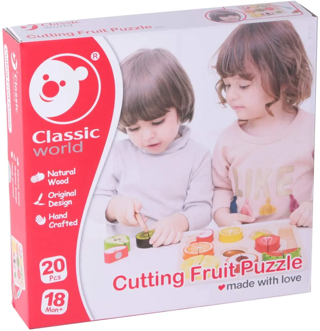 Classic World - Cutting Fruit Puzzle