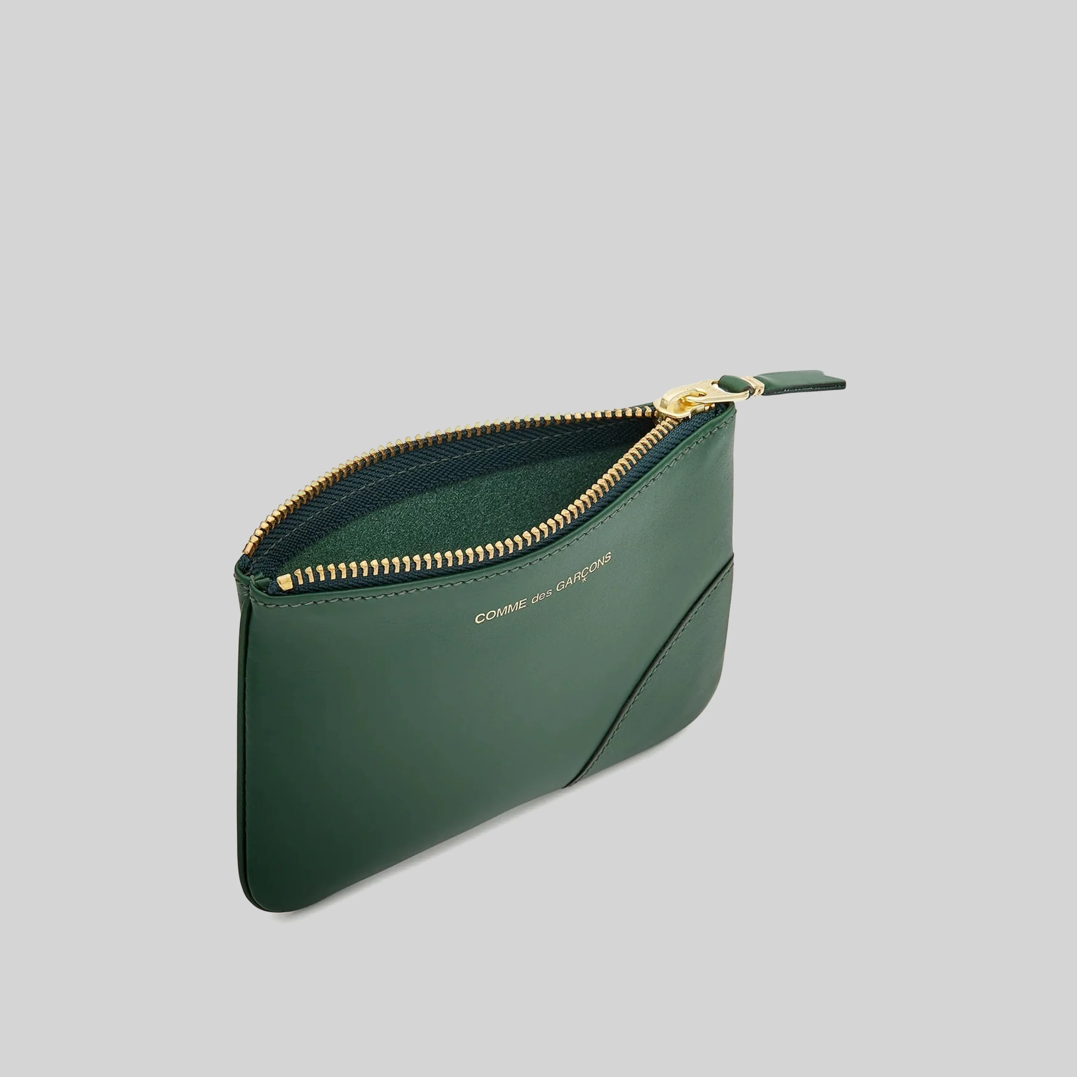 COMME DES GARCONS WALLET SA8100 CLASSIC COLOUR BOTTLE GREEN