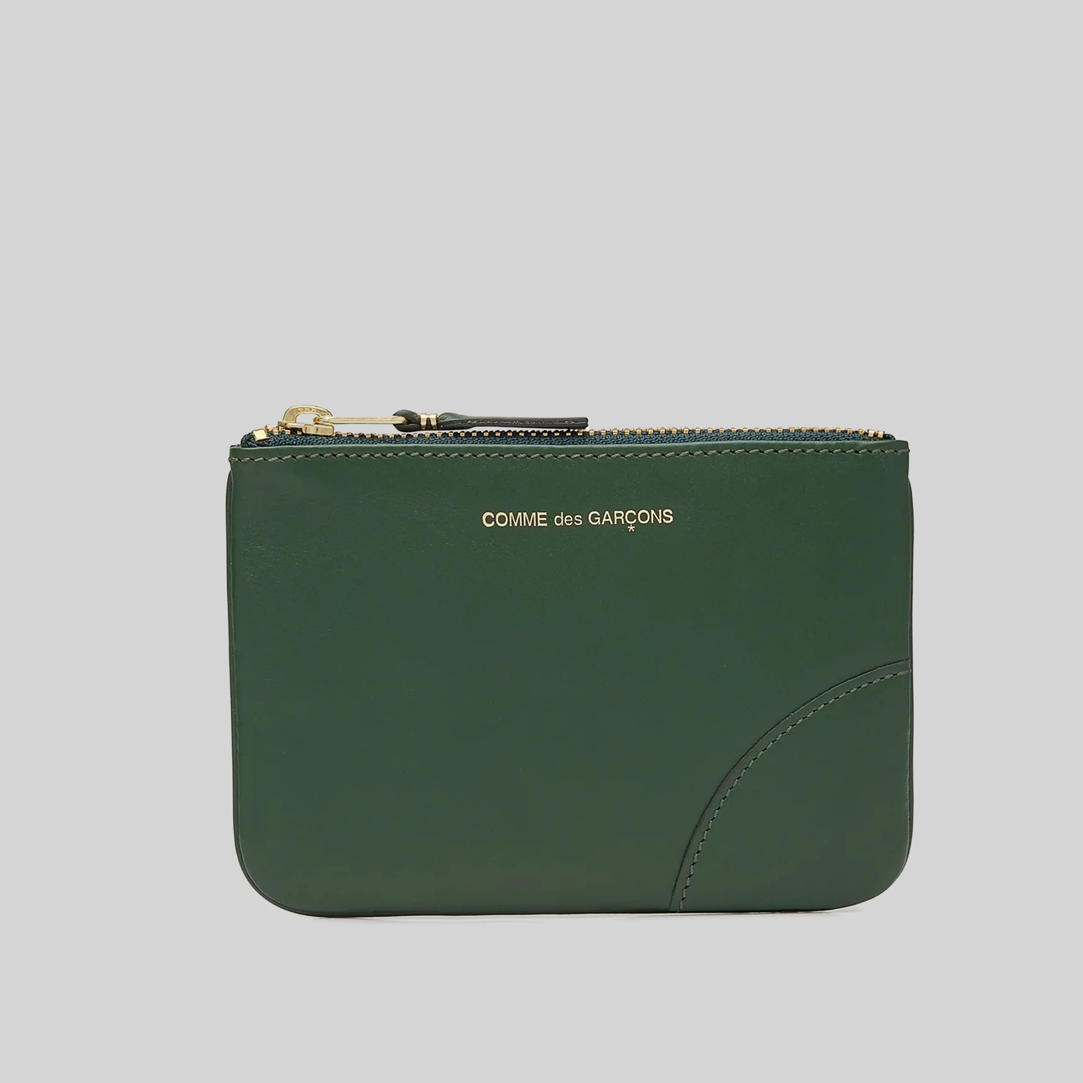 COMME DES GARCONS WALLET SA8100 CLASSIC COLOUR BOTTLE GREEN