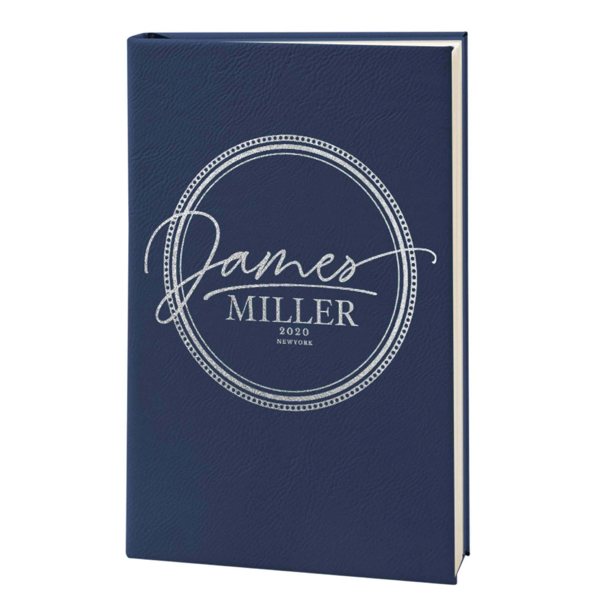 Custom Leather Notebook - Custom Engraved Notebook, Gift for Him, Her