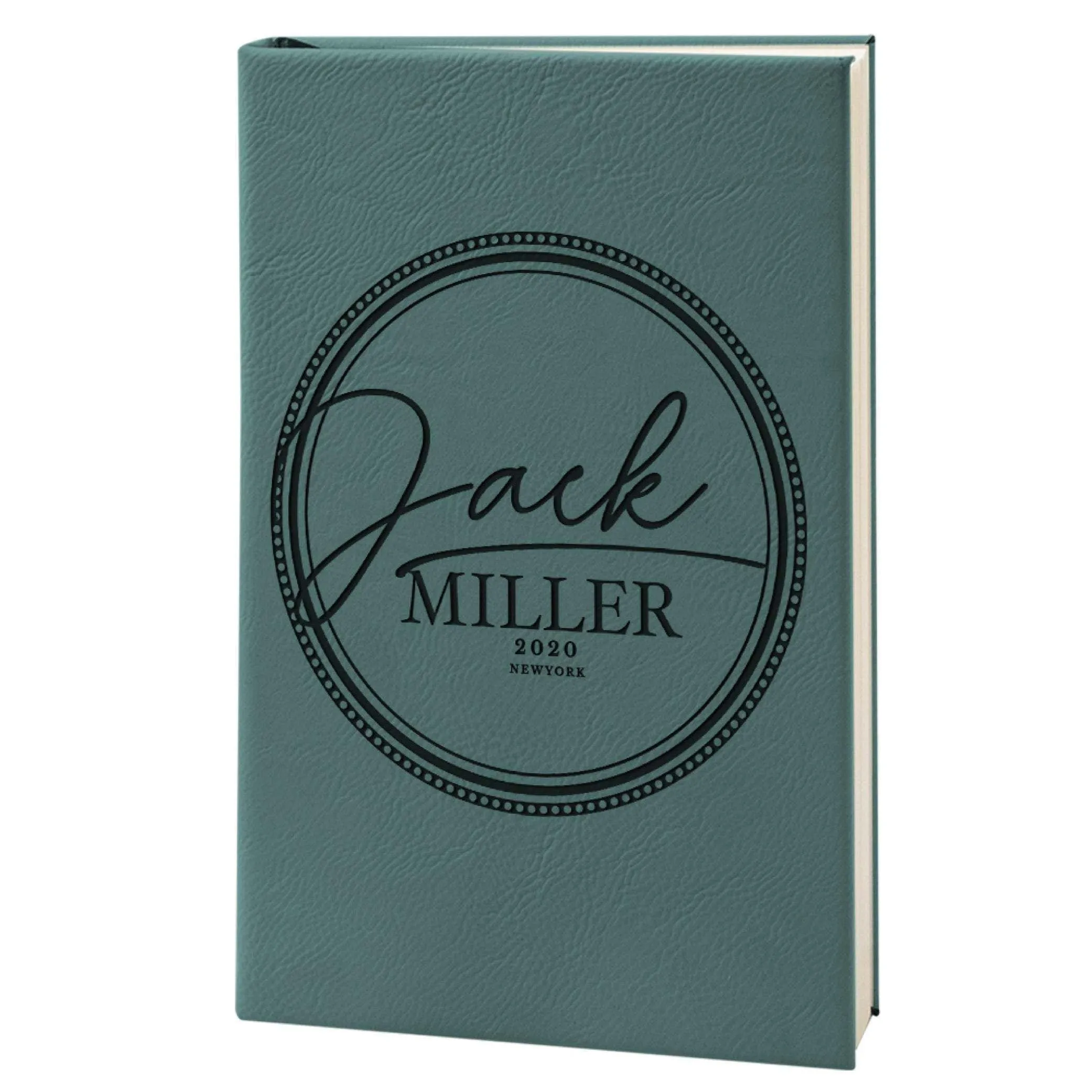 Custom Leather Notebook - Custom Engraved Notebook, Gift for Him, Her