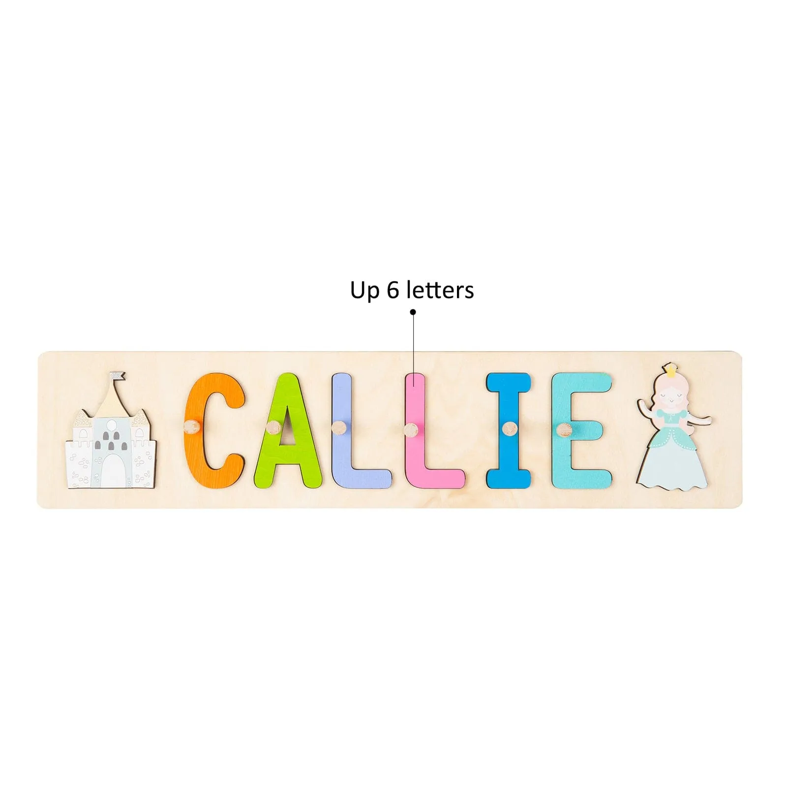 Custom Wooden Name Puzzle