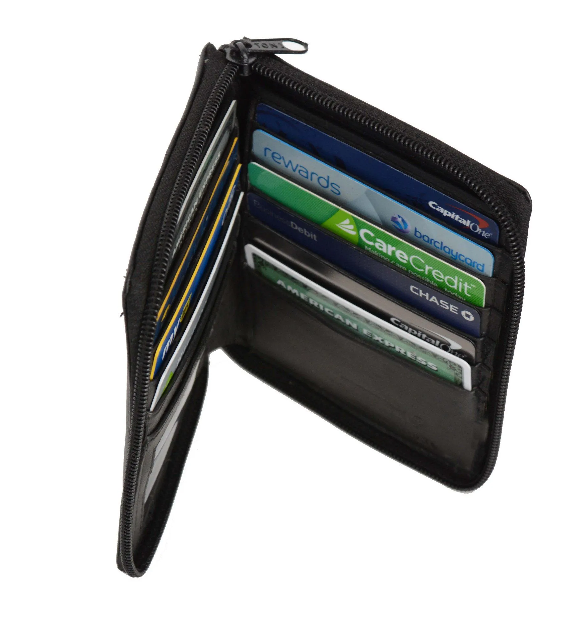 Deluxe RFID-Blocking Genuine Leather European Style Wallet - Brown