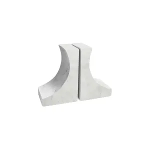 Diani Bookends Grey Marble