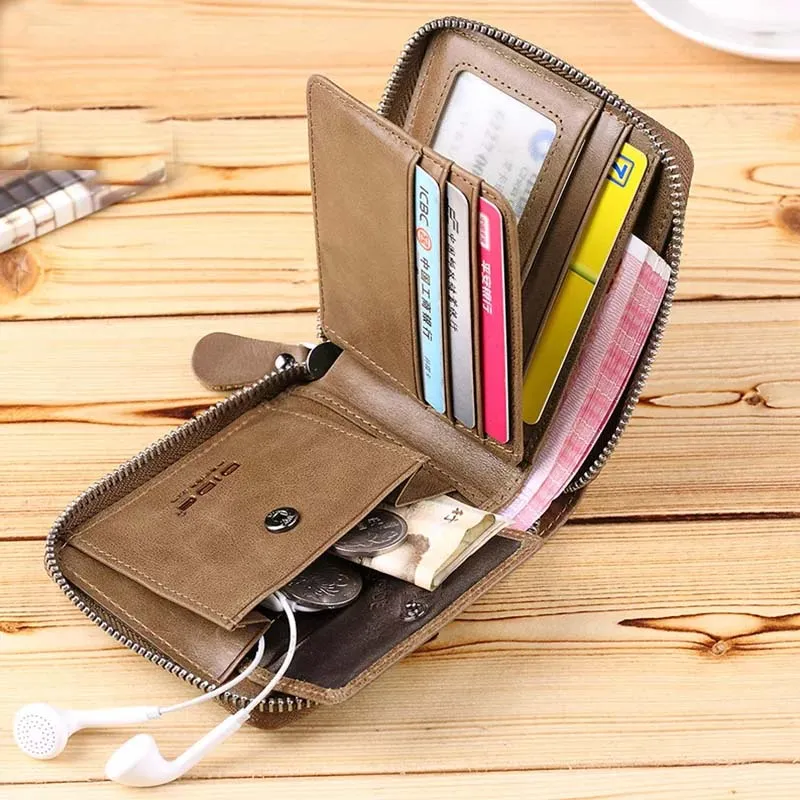 DIDE New Fashion PU Leather Men's Wallet