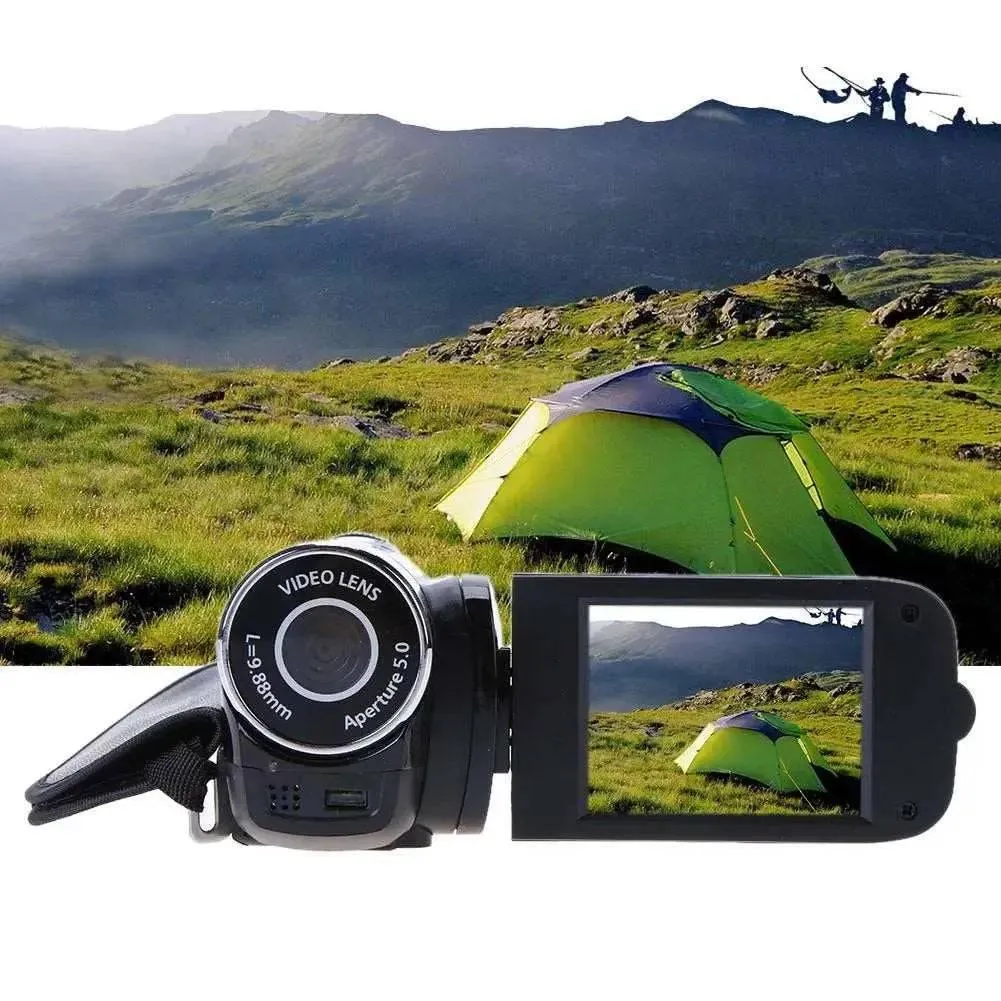 Digital Video Camera Full HD 1080P 16X Zoom Camcorder DV Camera(Black)