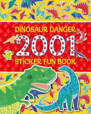 Dinosaur Danger 2001 Sticker Fun Book