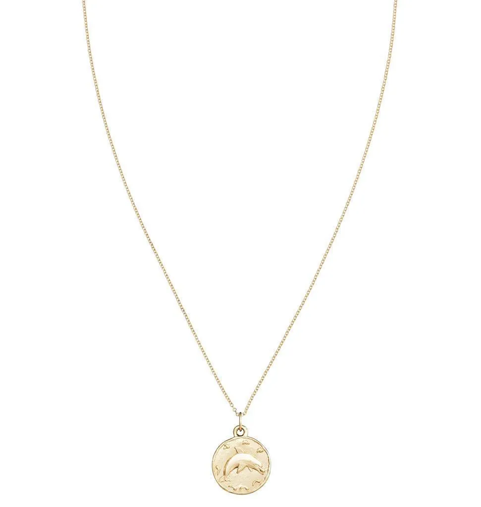 Dolphin Coin Charm