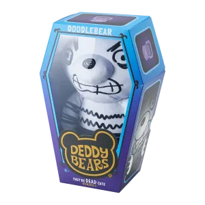 'Doodlebear', Large Plush In Coffin, Series 3, 30cm Height