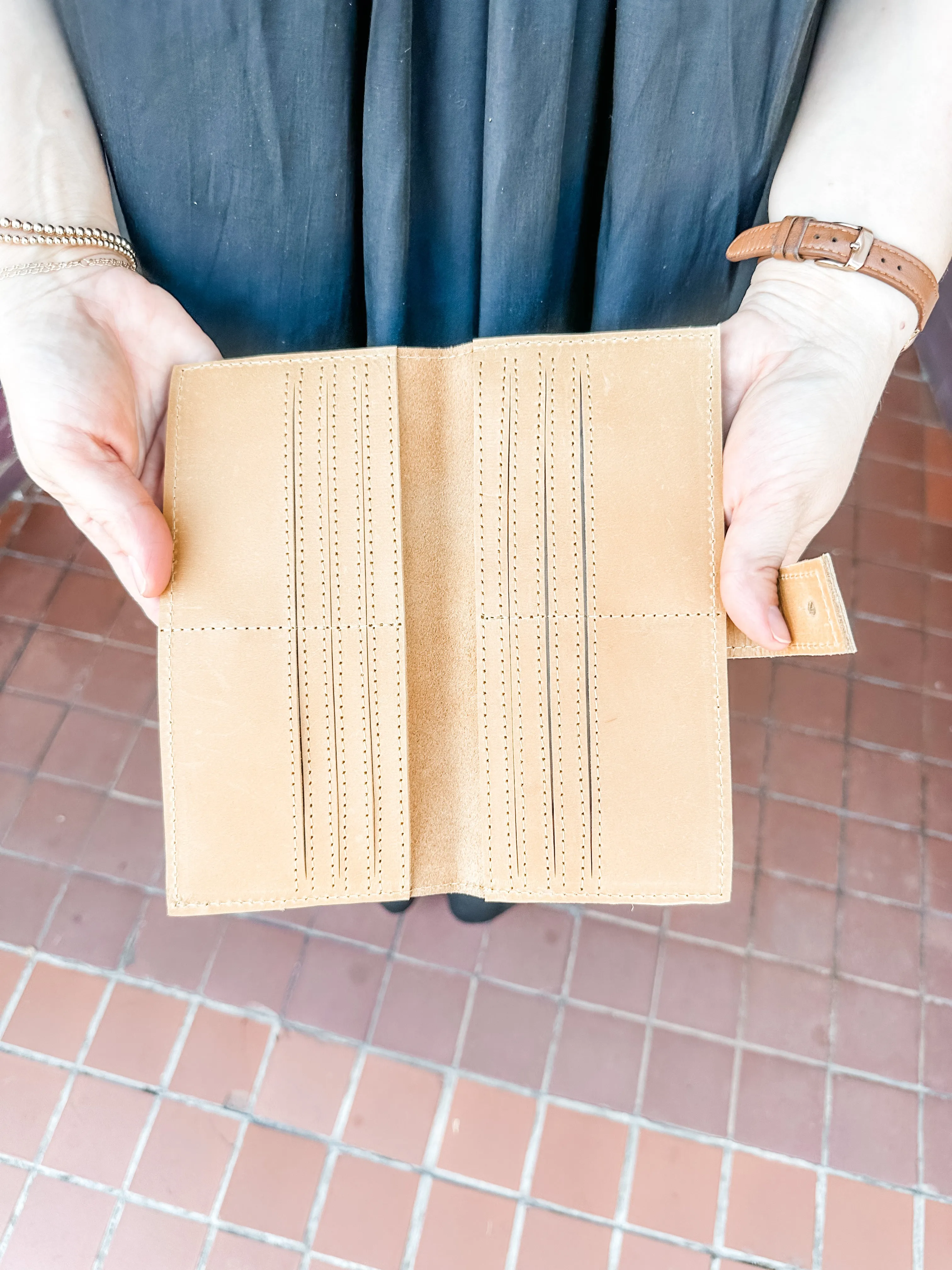 Everything Wallet in Black (Ethiopia Collection)