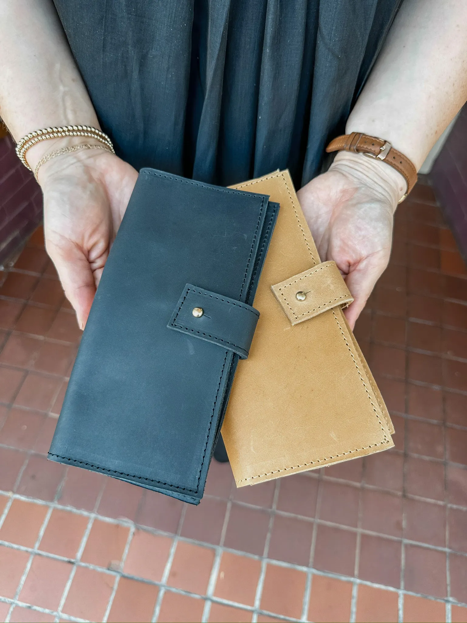 Everything Wallet in Black (Ethiopia Collection)