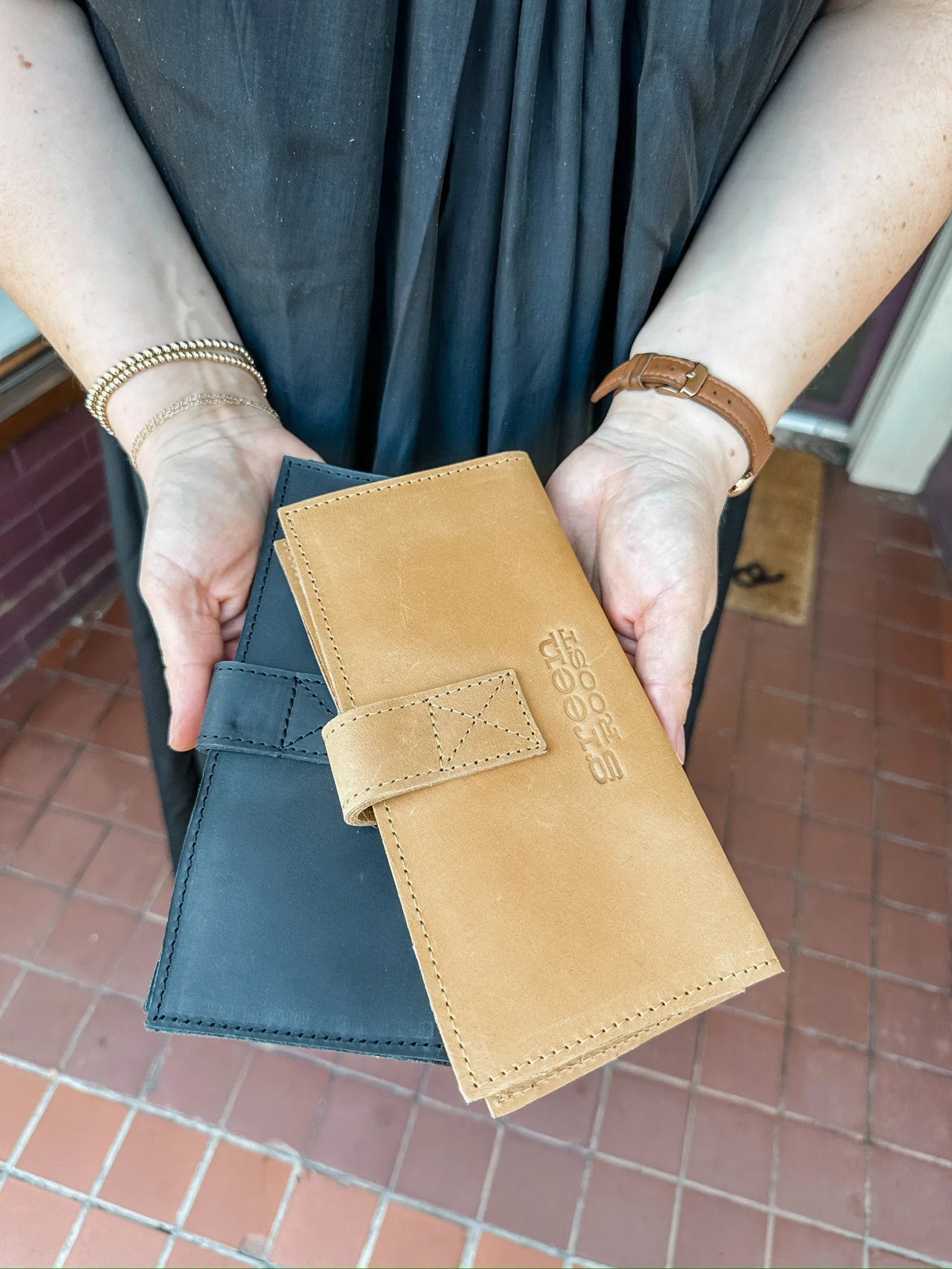 Everything Wallet in Black (Ethiopia Collection)