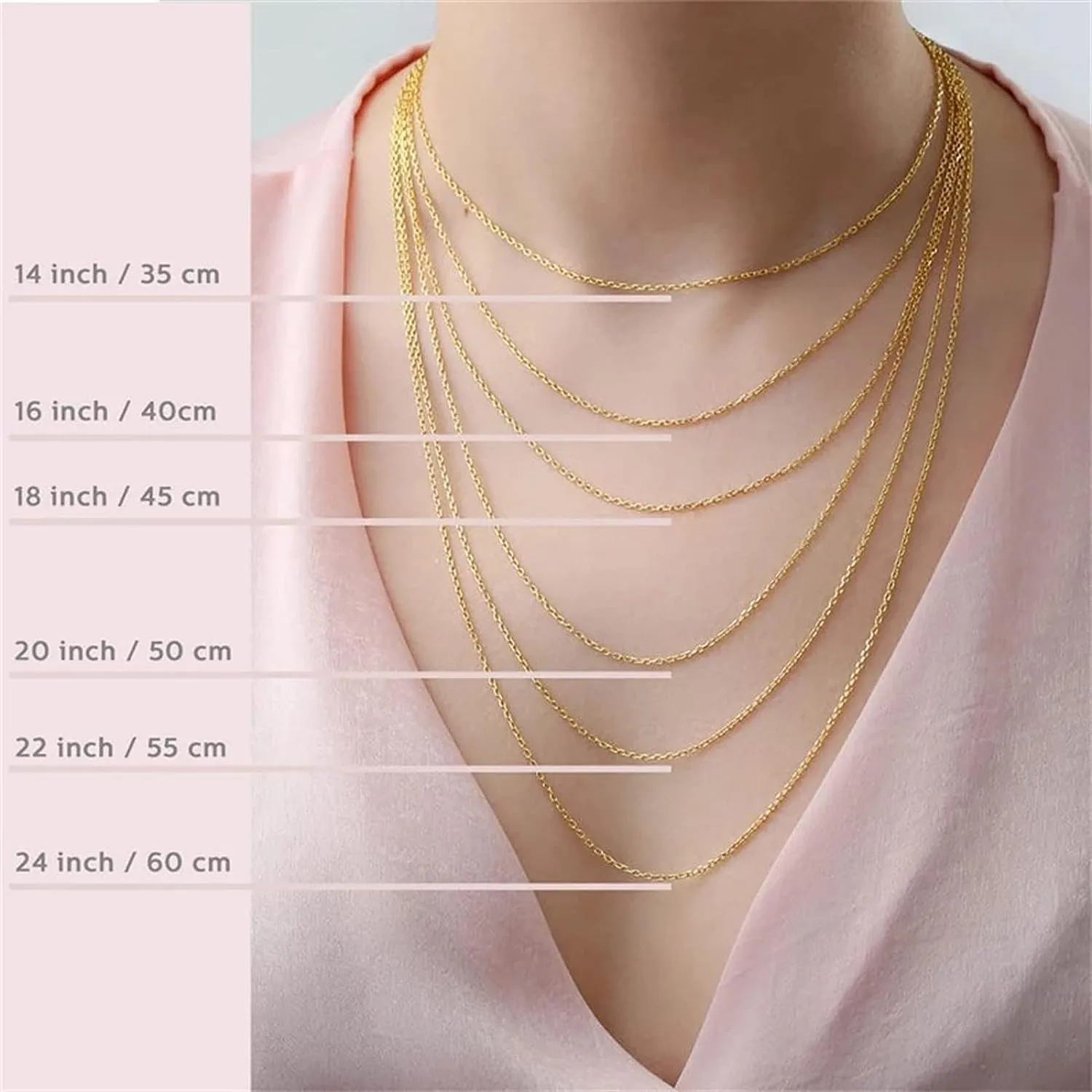 Flowshey Custom Name Necklace Personalized 18K Gold Plated Customized Nameplate Pendant Necklace Gifts for Women Mom