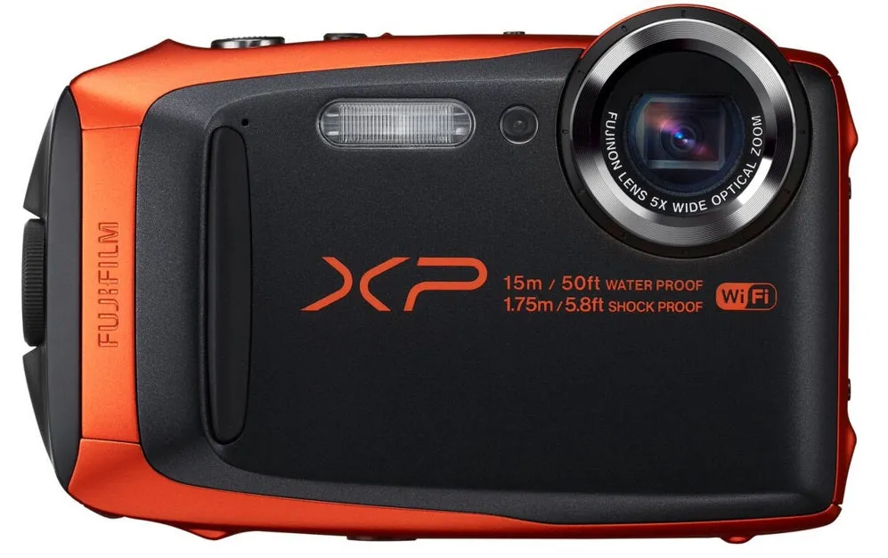 FujiFilm FinePix XP90 Waterproof Digital Camera (Orange)