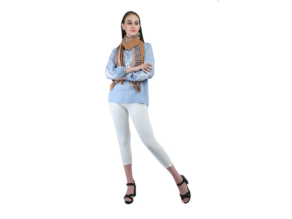Geometric Elegance Scarf