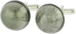 Glass Of Venice Murano Glass Venetian Dream Cufflinks - Silver Grey