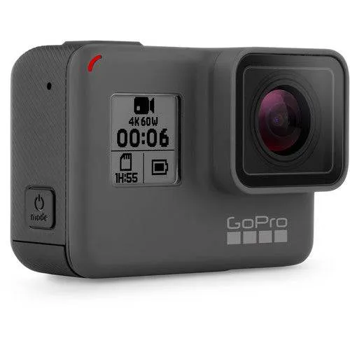 GoPro HERO6 Black w/Soft Digits Accs Kit for Hero 6 5 4 3 Session Acc Bundle Set