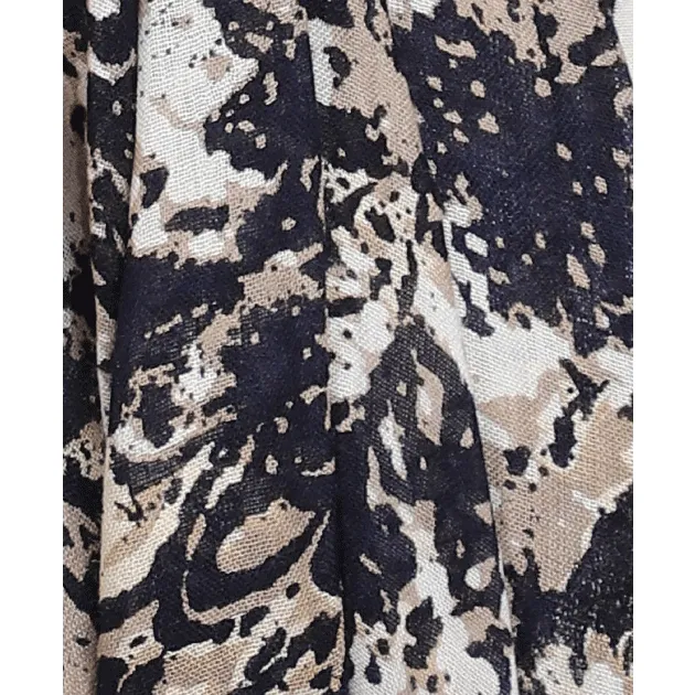 Graceful Light Black Women's Scarf