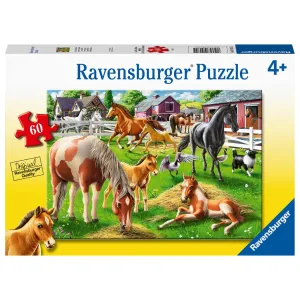 Happy Horses 60 Piece Puzzle