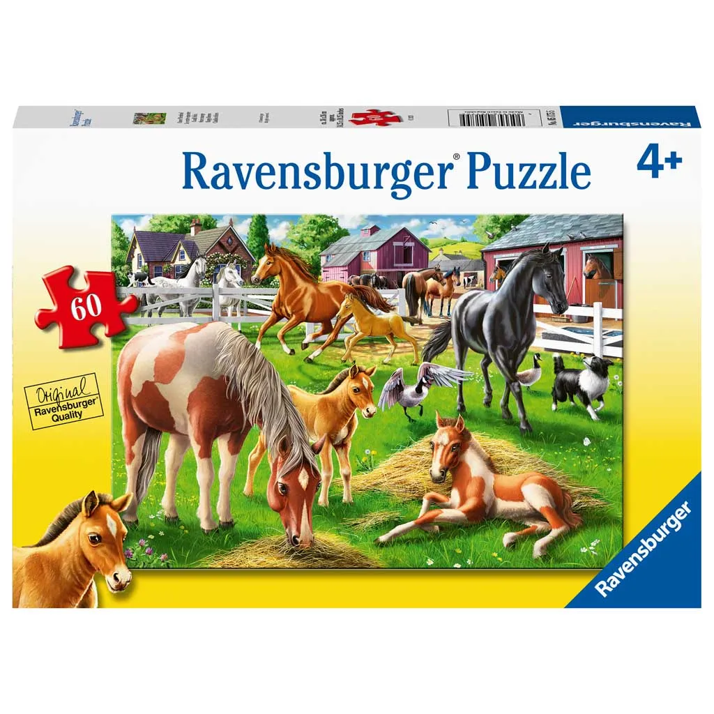 Happy Horses 60 Piece Puzzle