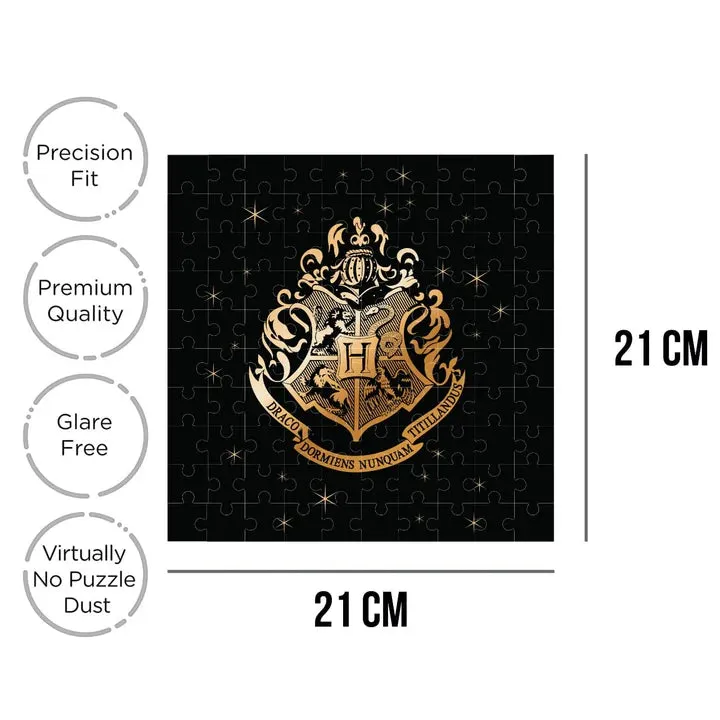 Harry Potter Hogwarts Crest Puzzle - 100 pcs