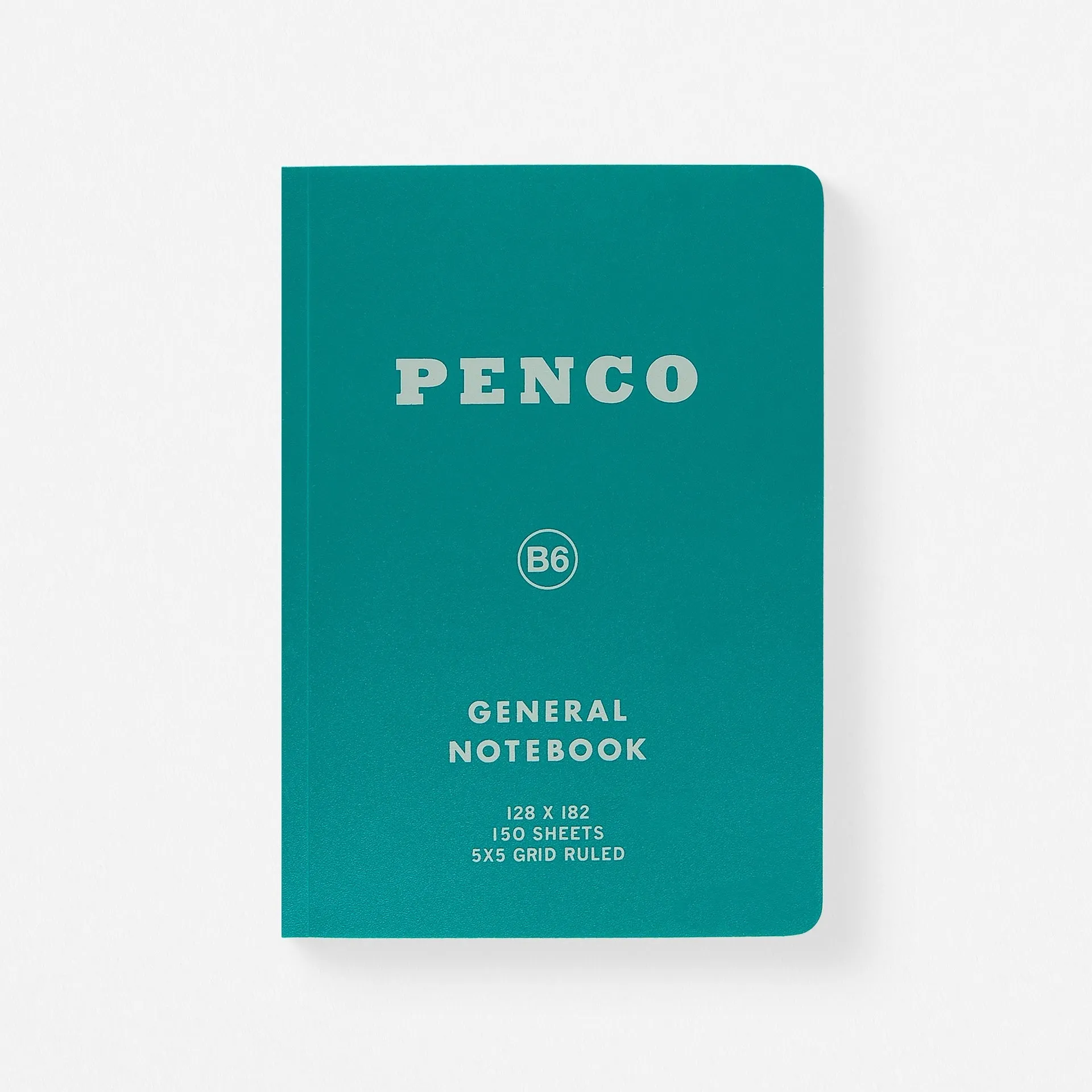 Hightide Penco General Notebook Grid B6 | 5 Colors