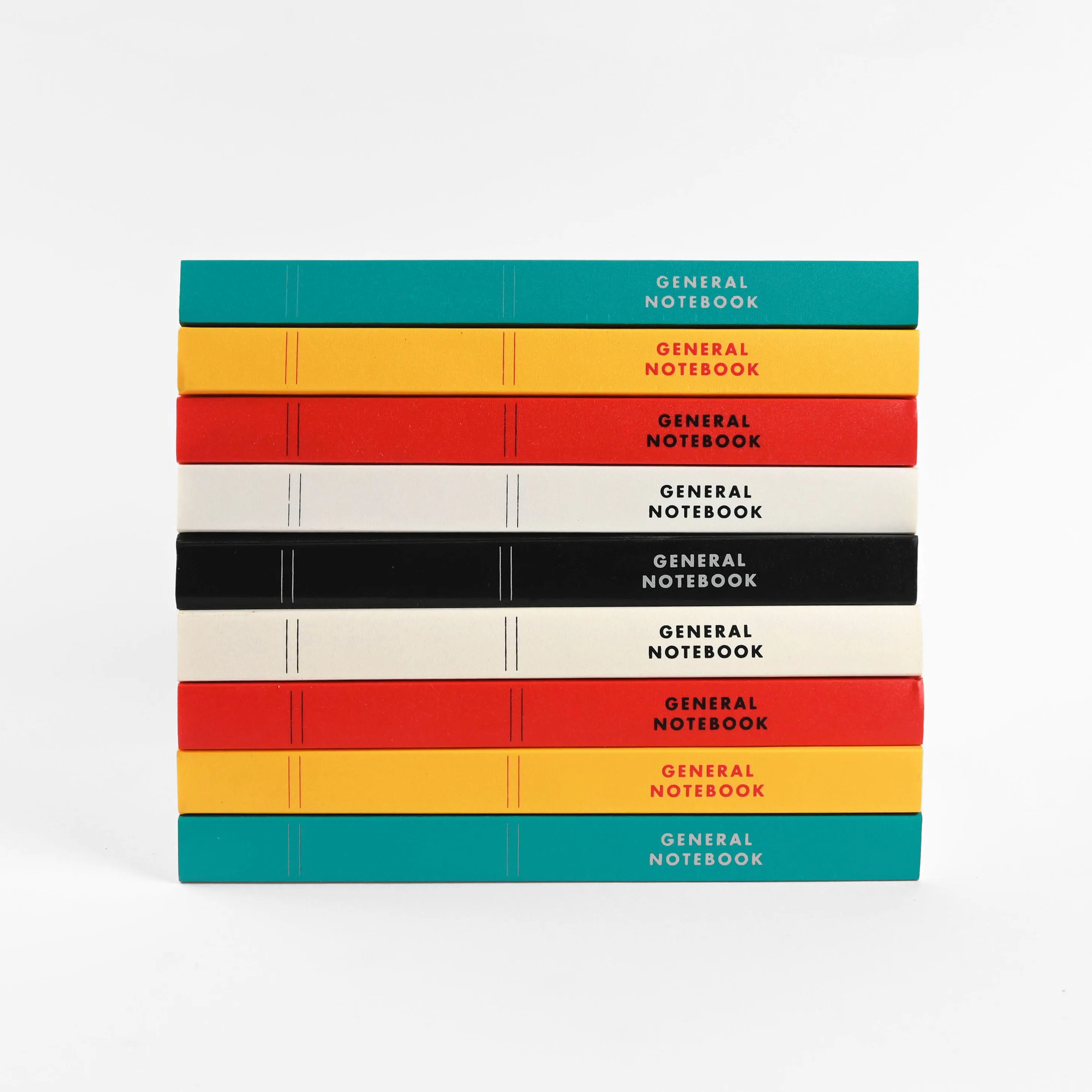 Hightide Penco General Notebook Grid B6 | 5 Colors