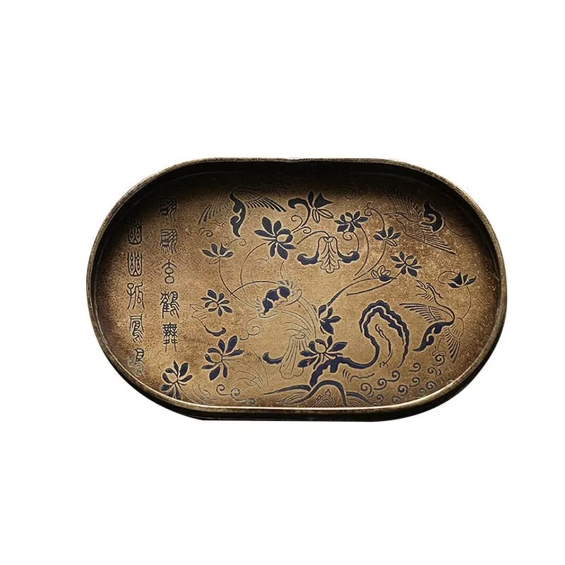 Imitation Bronze Brass Teapot for Tea Tray