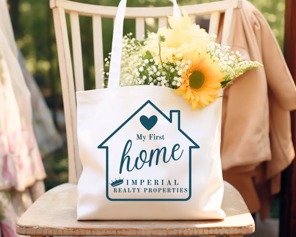 Imperial Realty Tote Bag, 1st Home