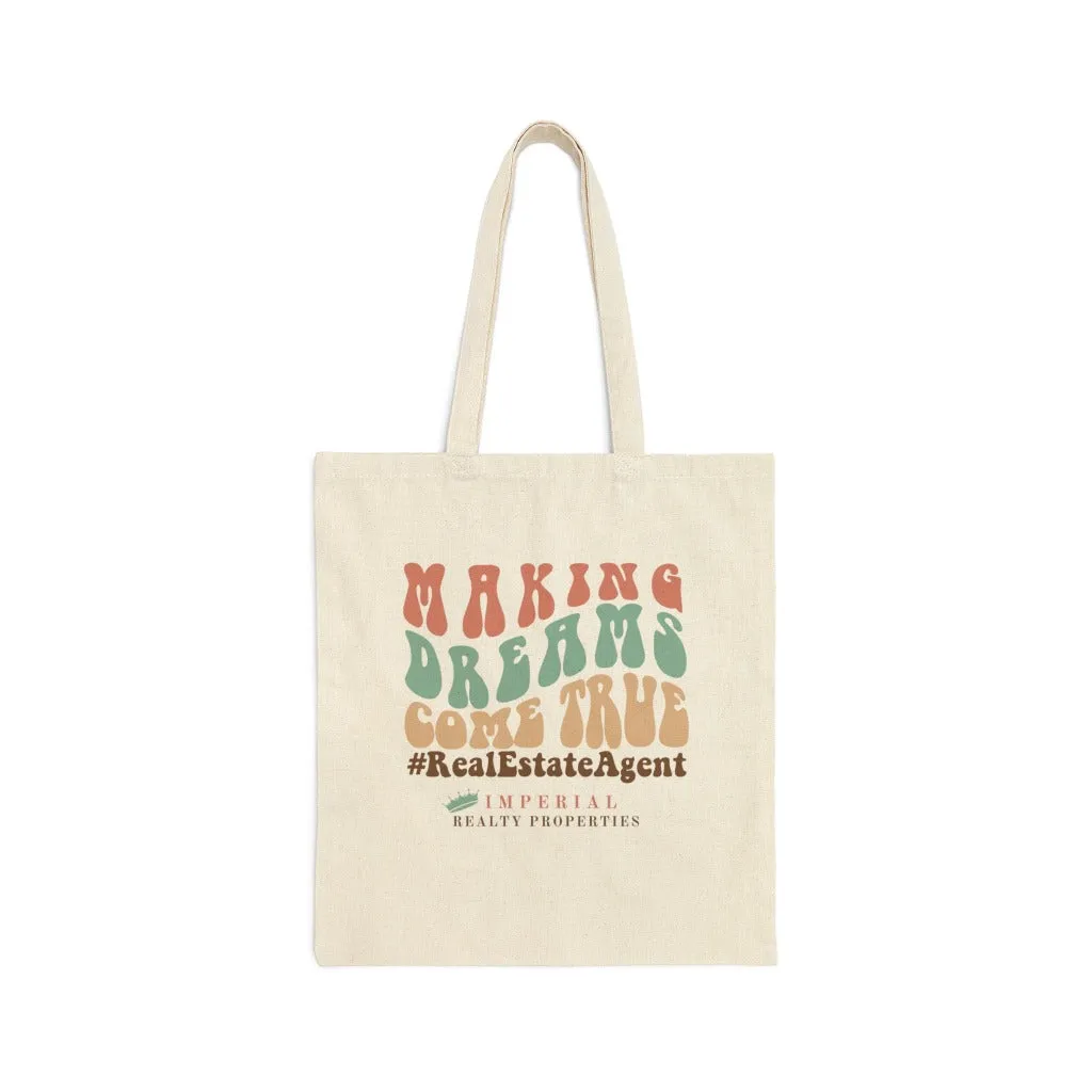 Imperial Realty Tote Bag, Dreams