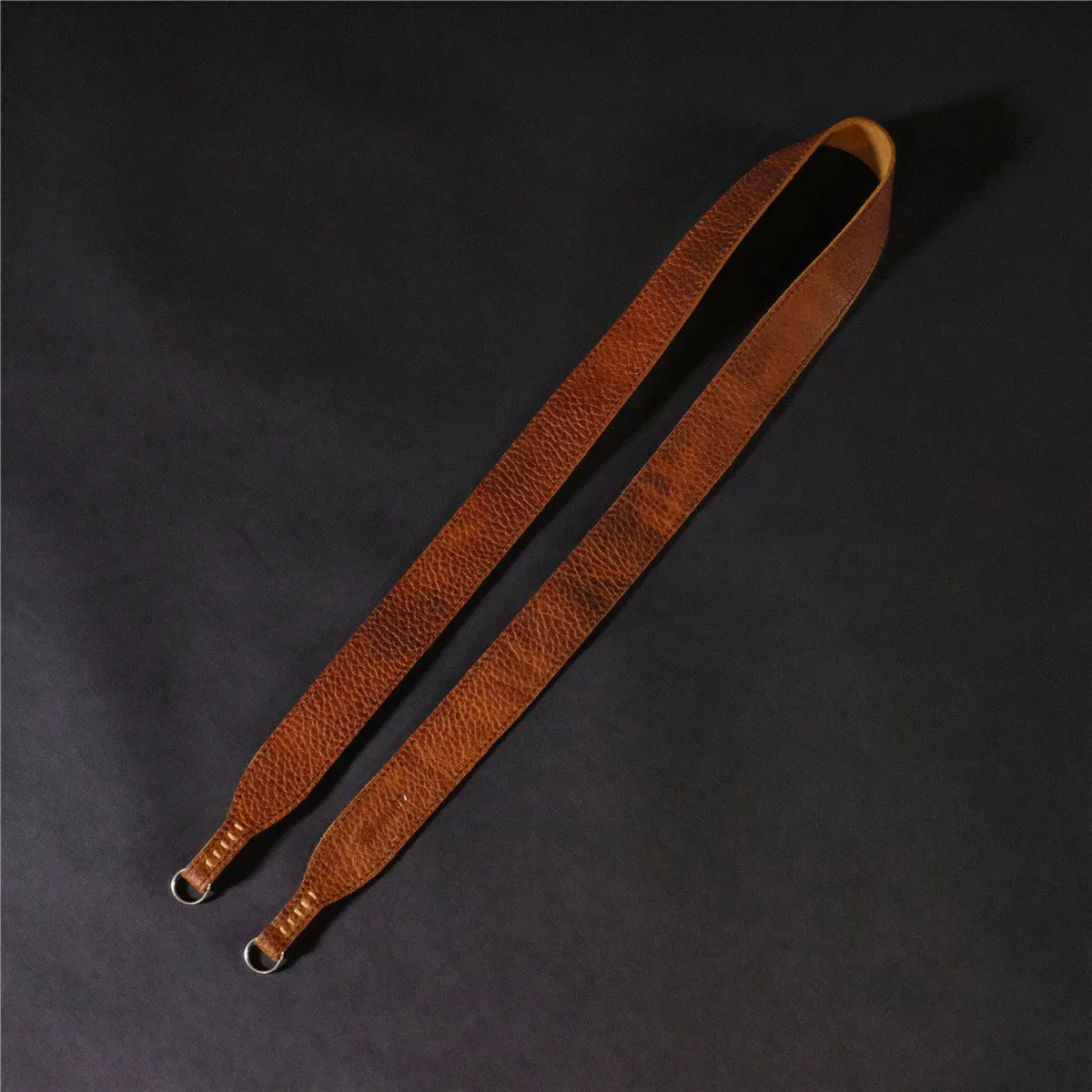 Italy Vegetable Tanning Cowhide Handmade DSLR Leather Camera Strap - LCS007／LCS008