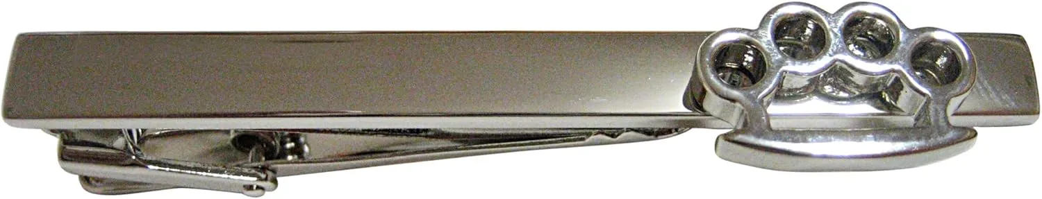 Kiola Designs Brass Knuckle Square Tie Clip