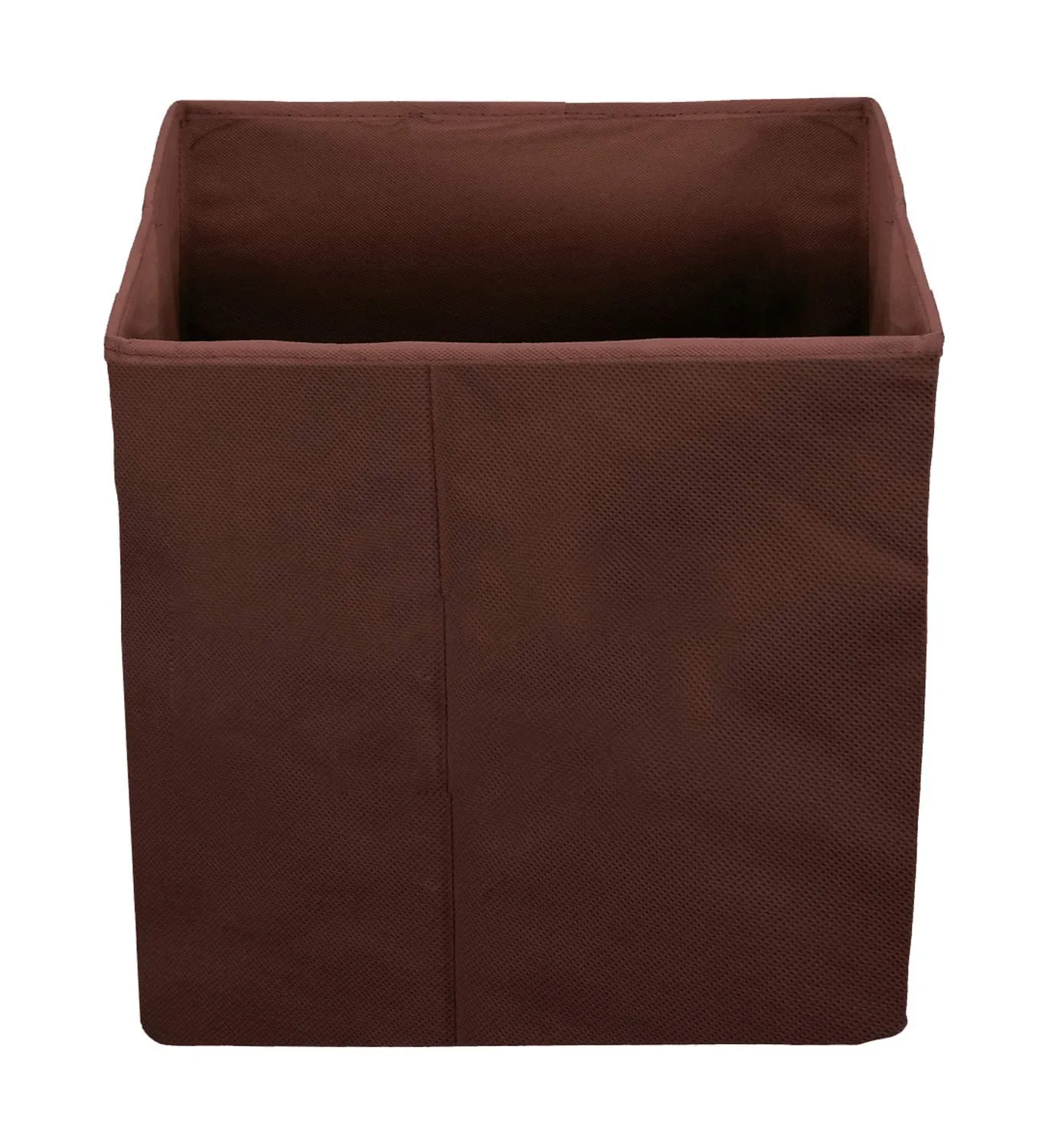 Kuber Industries Disney Winnie-The-Pooh Printed Non-Woven Foldable Storage Bin/Cube/Organizer For Toys, Clothes And Books With Handles- Pack of 6 (Brown) -HS43KUBMART26288