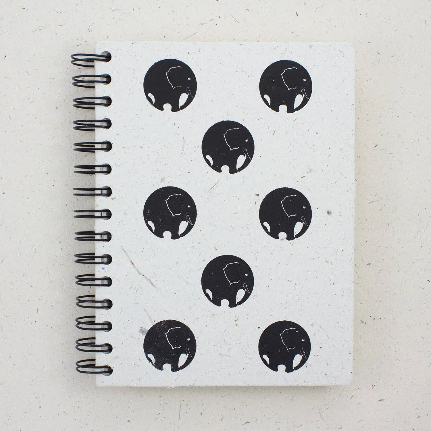 Large Notebook Circles Print