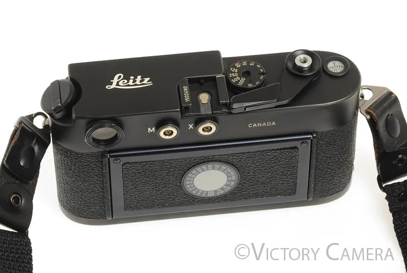 Leica M4-2 Black 35mm Rangefinder Camera -Nice-
