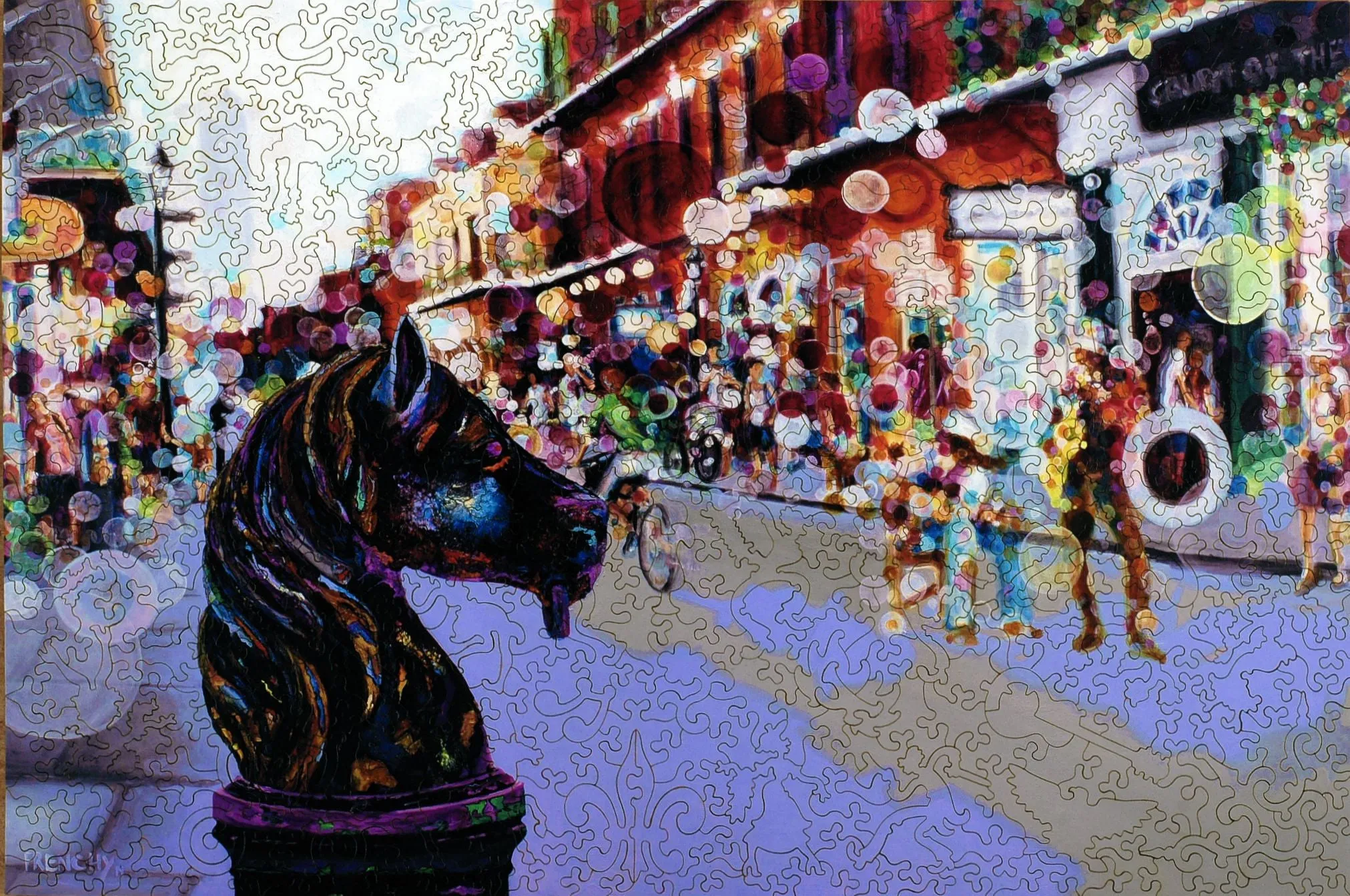 Liberty Puzzle - French Quarter Horse Post