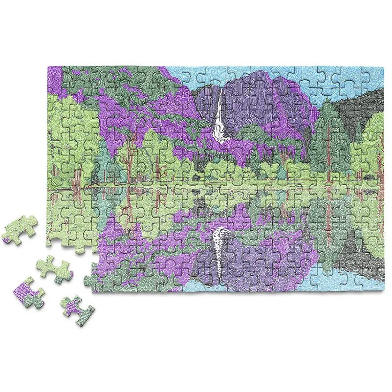 Micro Puzzle - Yosemite Falls
