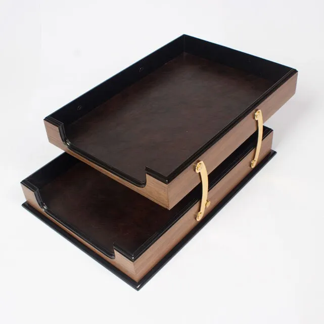 MOOG Wooden Prestige Desk Set -Walnut- 8 PCS