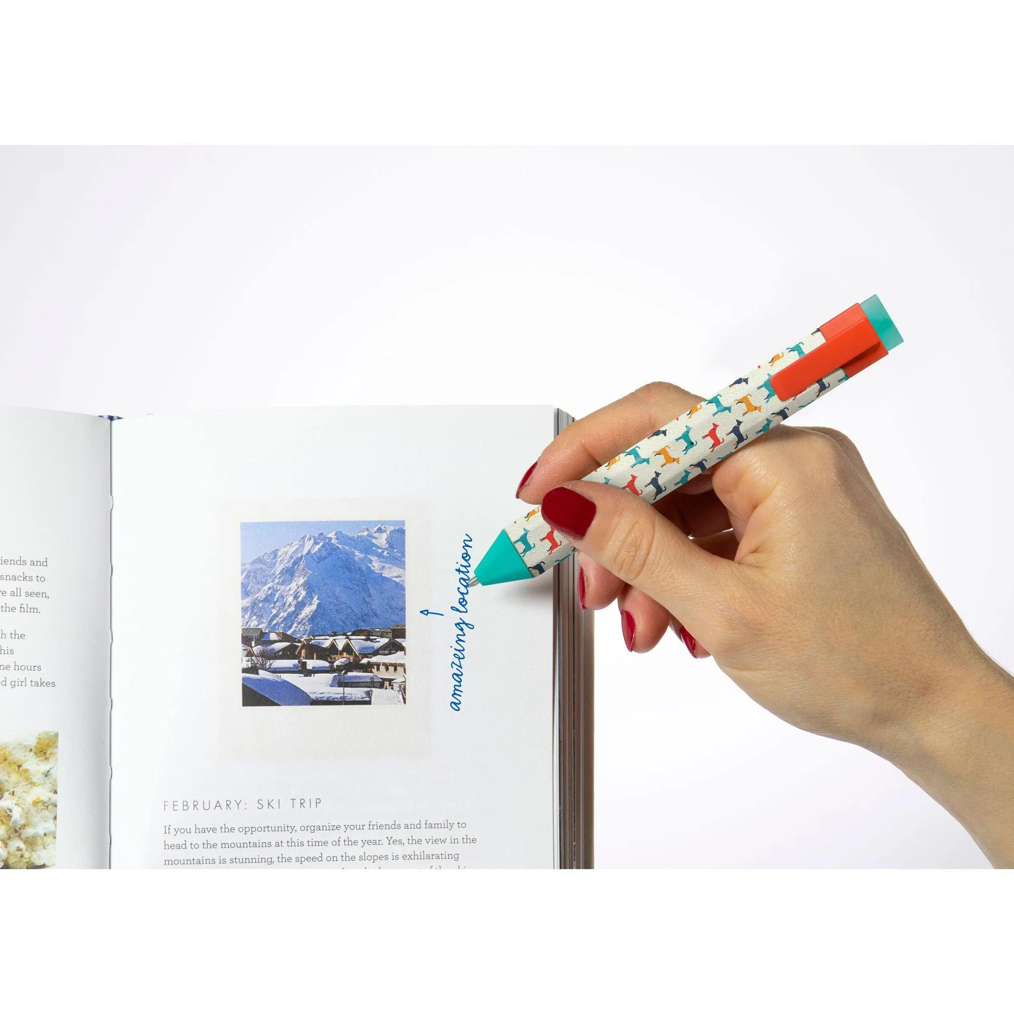 Pen Bookmark 3-in-1 with 2 Ink Refills (Dog)